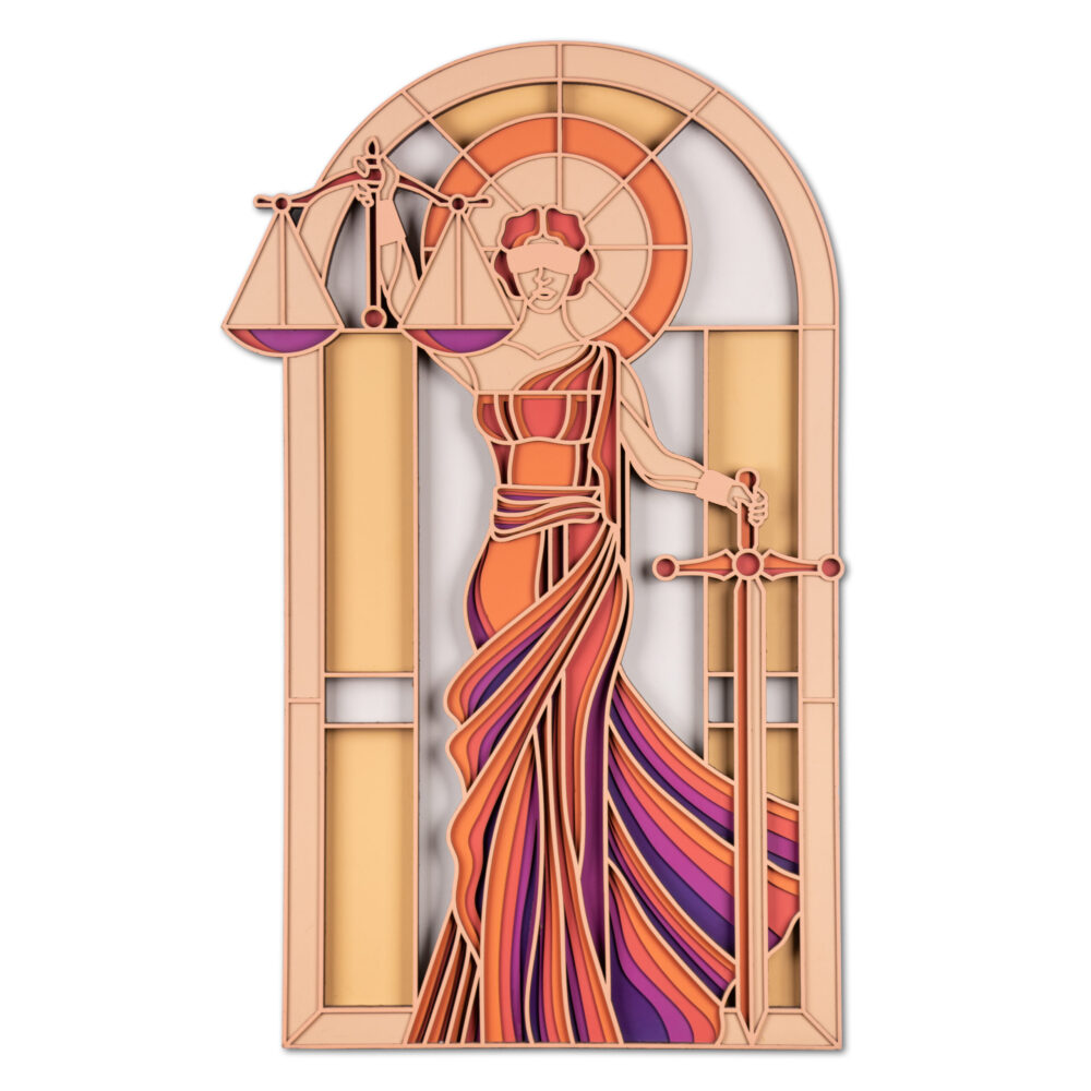 Themis – Lady Justice Multi Layer Mandala