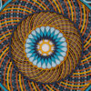 Size Overview Mesmeric Chakra Multi Layer Mandala